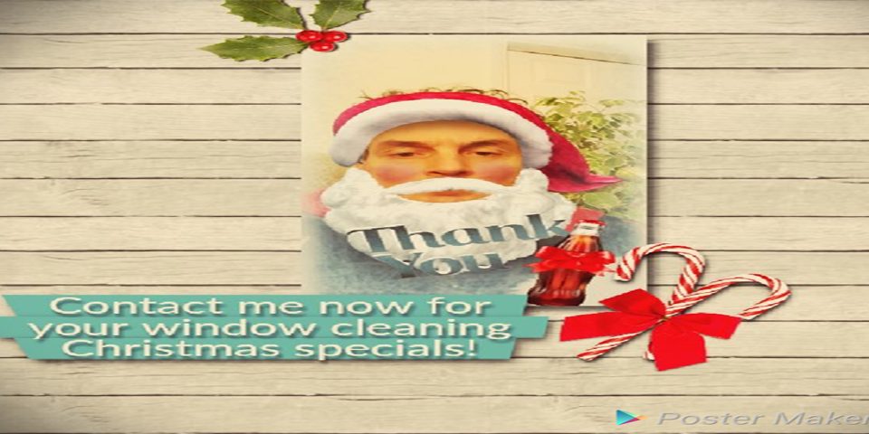 window cleaning wolverhampton home clean Father Christmas
